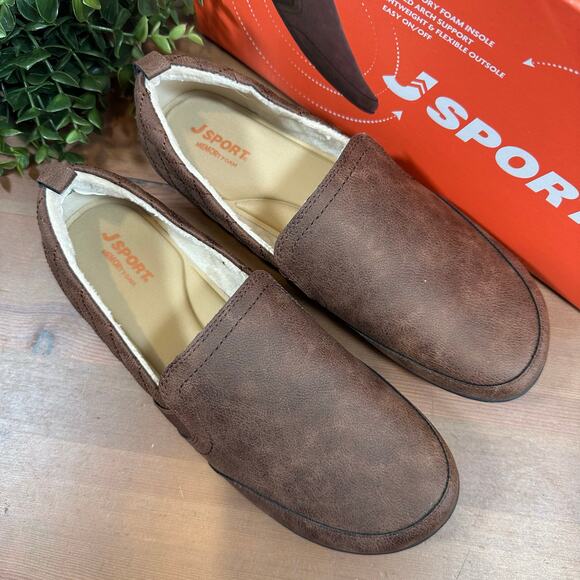 J Sport Women's Lisa Casual Brown Slip On Shoes Size 7.5 - Picture 3 of 8